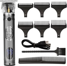 Beard Trimmer  Hair Clipper for Men,Zero gapped Cordless,Precision Edges,Sharp Bl
