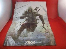 Assassin's Creed 3 / Halo Xbox 360 Xbox World Foldable Promo Poster