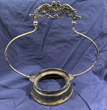 Vintage silver-plated frame for a bride's basket