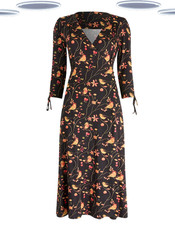 Ex Joe Browns Womens Radiant Robin Jersey Dress Long Sleeve (Slight Defect)