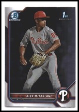2022 Bowman Draft #BDC-117 Alex McFarlane Chrome