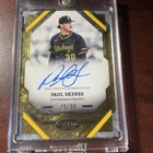 2025 Topps Tier One- Paul Skenes Tier One Autograph #/99 ON CARD AUTO