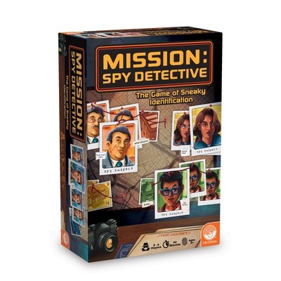 MindWare Mission: Spy Detective Family Board Game - Spy Game for 8 Year Olds ...