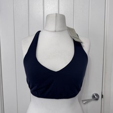 Sweaty Betty Sleep Bralette Temperature Regulating Size M NWT Womens Navy Blue
