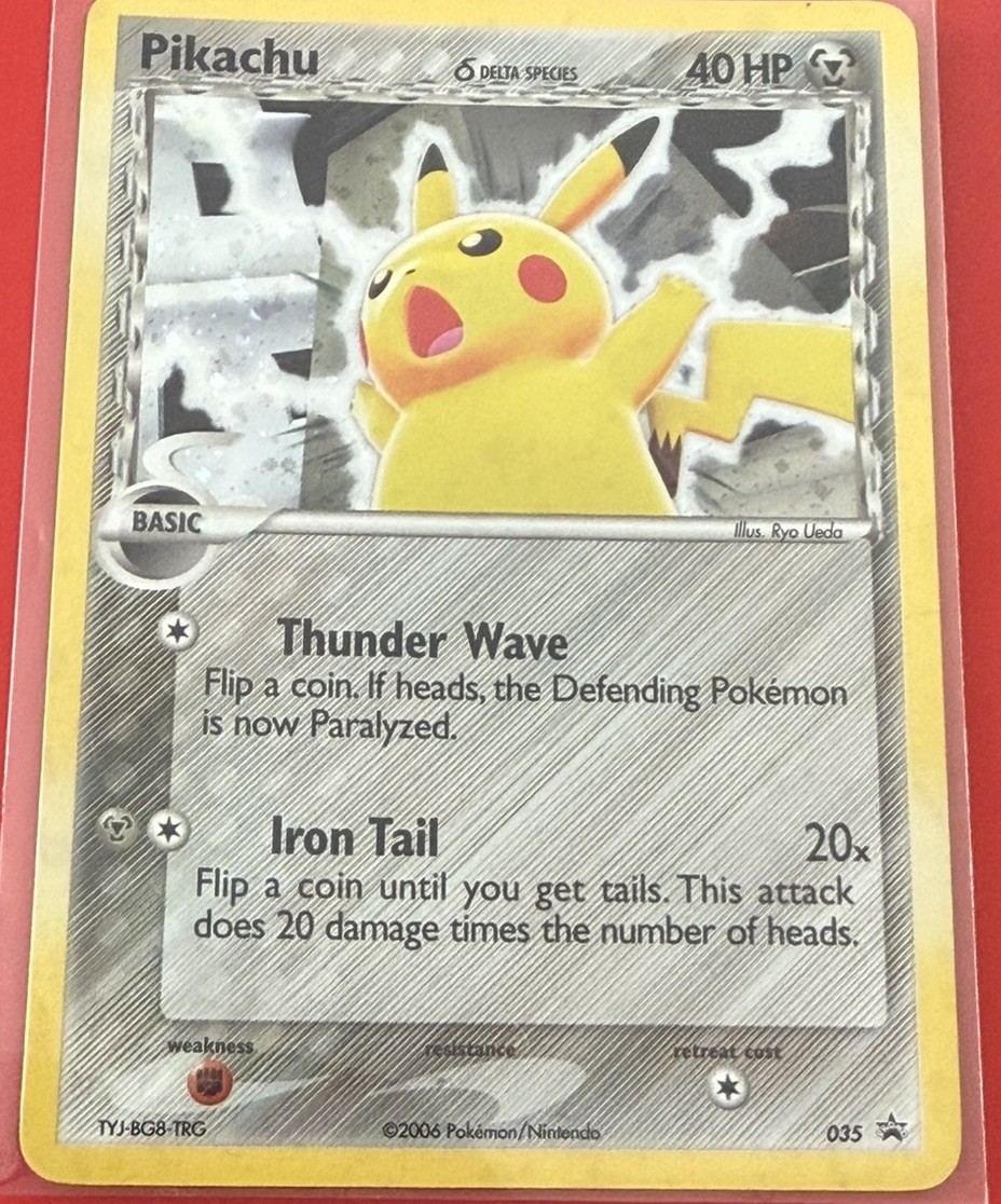 Pikachu Delta Species 035  Black Star Promo Holo 2006 Pokemon TCG Lightly Played