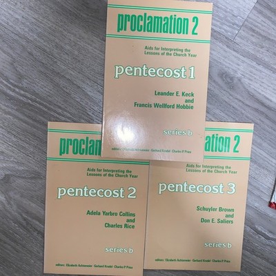 (3) Proclamation 2 (series B) 1984 Aids for Interpreting lessons (Set Of 3)