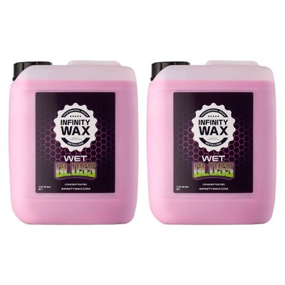 Infinity Wax Wet Gloss Hydrophob Spray Versiegelung & Klarspüler 5L x2