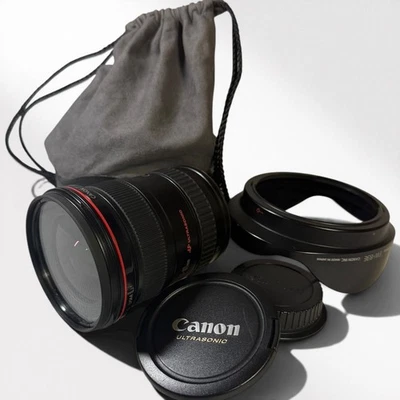 Objectif CANON EF 17-40mm f/4 L USM Ultrasonique Zoom Grand-angle avec Étui - Photo 1/4