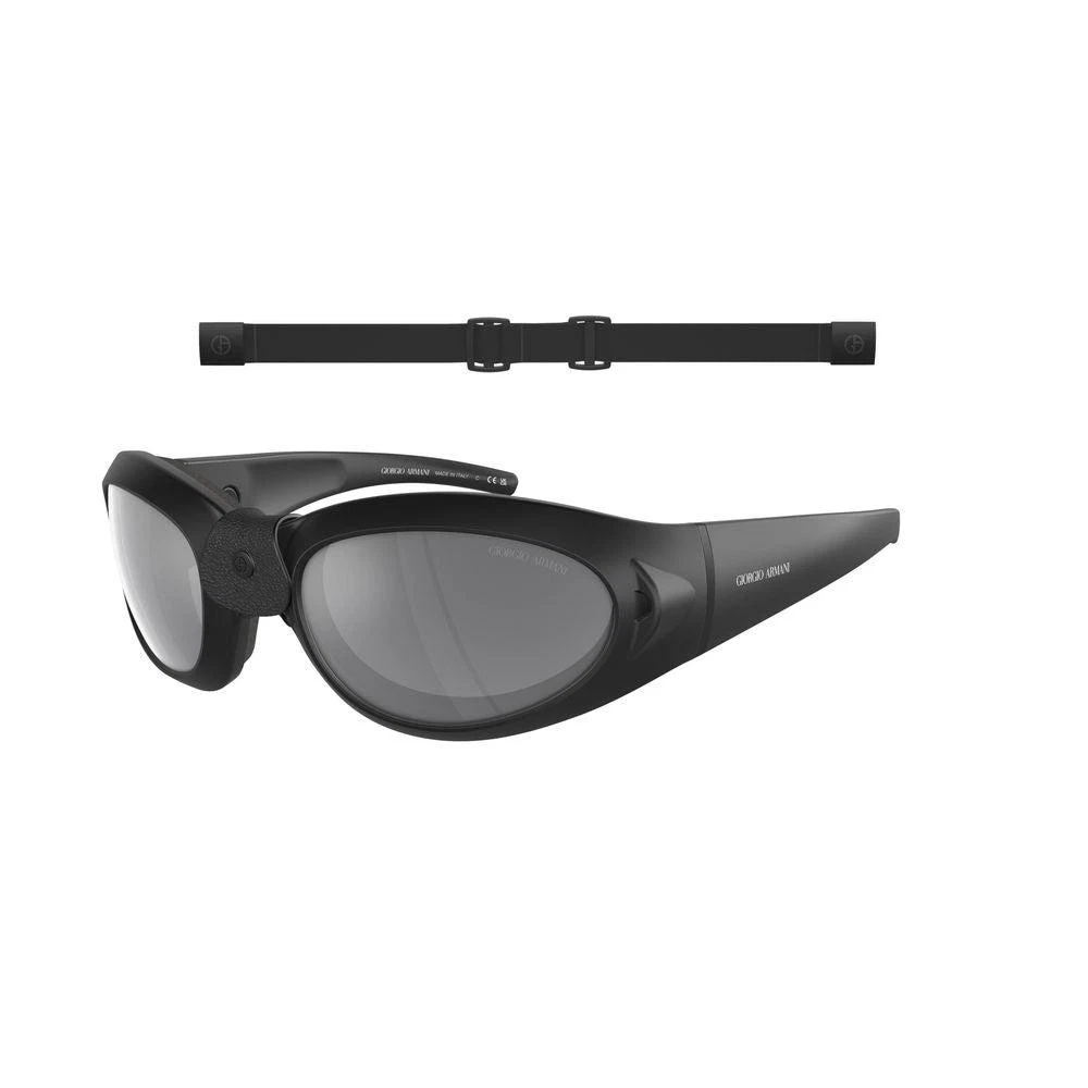Giorgio Armani Black Mirrored Sunglasses for Men for sale | eBay display picture 1