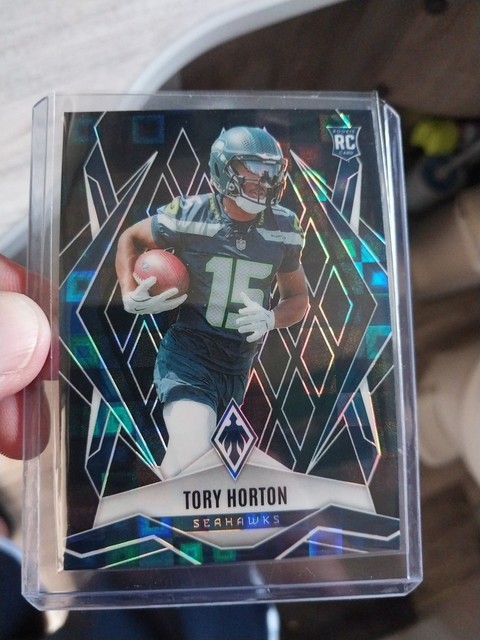 2025 Panini Phoenix Tory Horton #248 Black Pandora True 1/1 SSP RC Seahawks WR