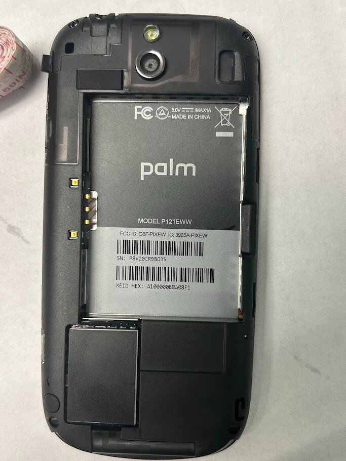 Palm Pixi Plus P121EWW - Black ( Verizon ) webOS Smartphone 3G (Network Ended)