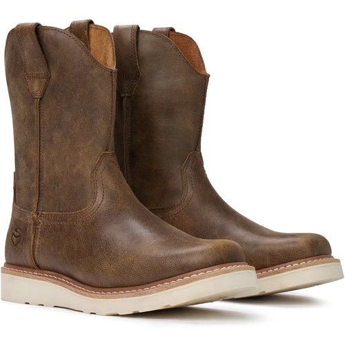 Sureway Grey Antiquity Full Grain Leather Boots US Men’s 10.5 New With Box - Picture 5 of 14