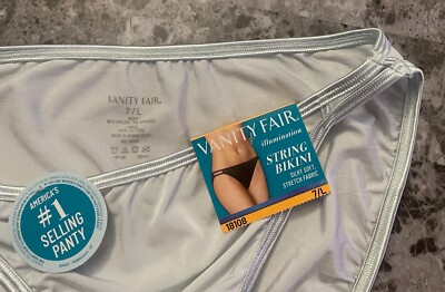 Tanga Vanity Fair - Taille M - Couleur Beige - Neuf Avec étiquettes