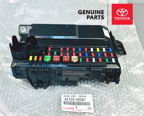 82720-50081 Lexus LS460 LS600h Fuse Relay Engine Room Junction Block GENUINE OEM - Picture 4 of 10