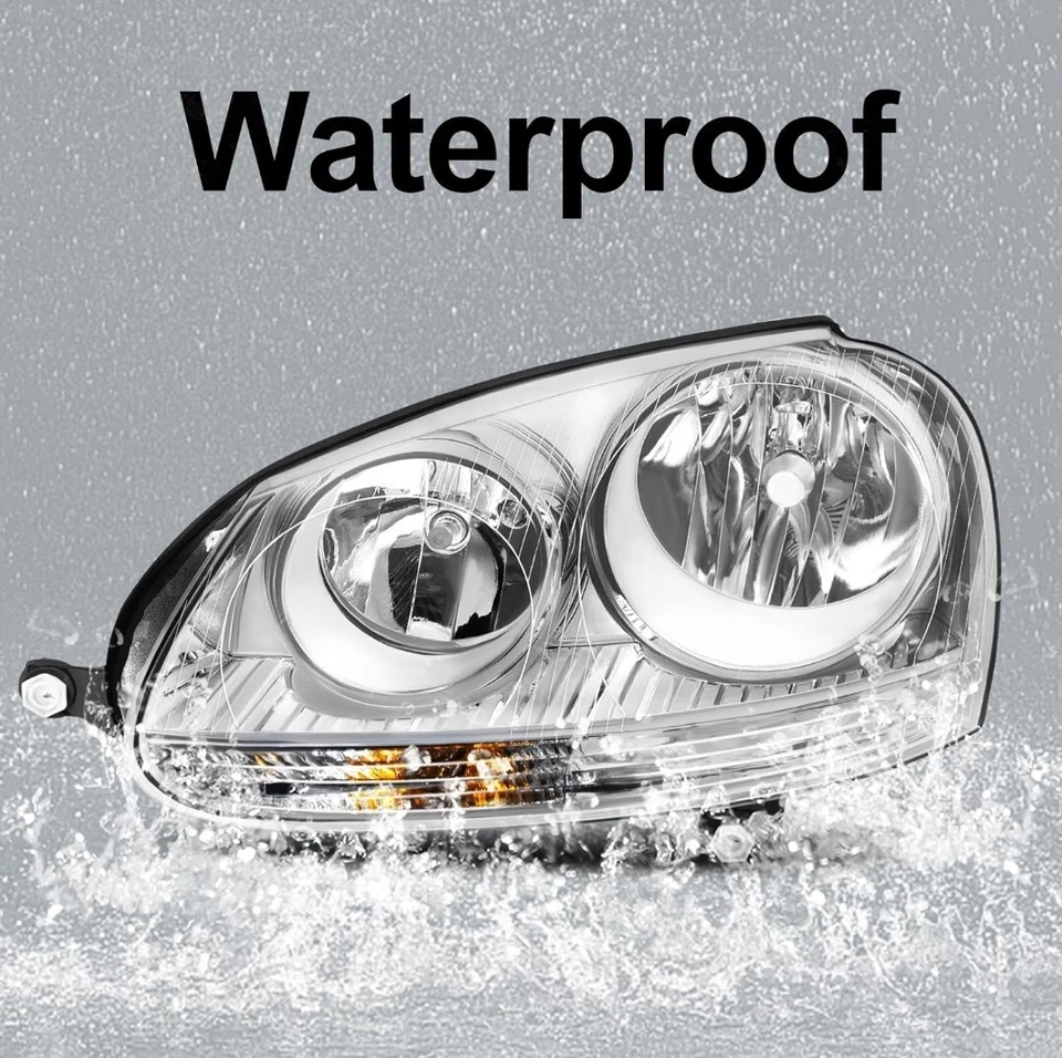 Headlight Assembly Fit for 2005-2010 Volkswagen Jetta/2006-2009 Volkswagen GT Foto 3 de 4