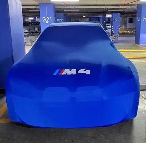 BMW M4 Car Cover, M4 Car Protector Blue,Custom Fit for all BMW M4 Model
