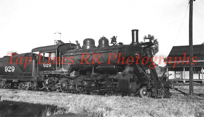 Seaboard Air Line 929 2-8-0 ex CH&N 71 Arcadia FL by Max Miller -New 5x8 Photo
