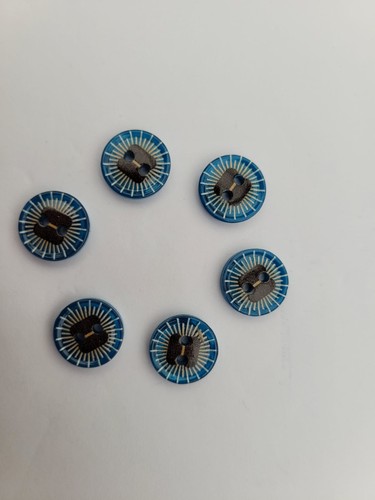 Baby buttons - Retro - 12mm round 2 hole flat novelty button - Craft - Cardigan - Picture 5 of 39