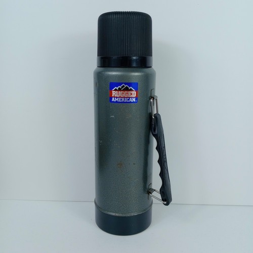 Vintage Aladdin Insulated 1 Quart Thermos SB950H Rugged American Steel - 第 1/10 張圖片