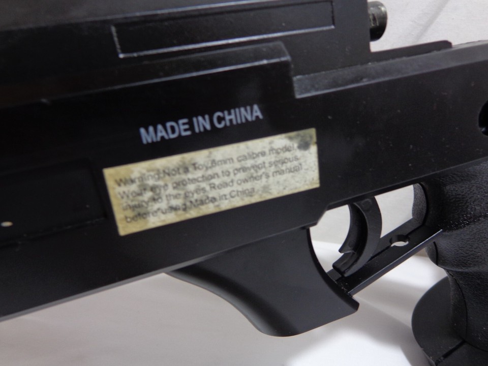 UNBRANDED SERIES 6MM BB/PELLET GUN (ASIS) FOR PARTS/NOT WORKING *MADE