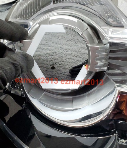 WH Hexagon Halo Ring Demon Devil Angel Eye For Subaru Legacy Outback Liberty DRL - Picture 64 of 72