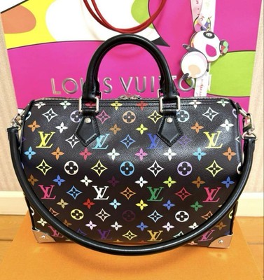 Louis Vuitton x Takashi Murakami LV X TM 2025 SPEEDY SOFT 30 MULTICOLOR
