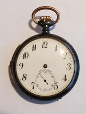 Gallet & Co. Gunmetal & Rose Gold Quarter Repeater Pocket Watch Project 52mm