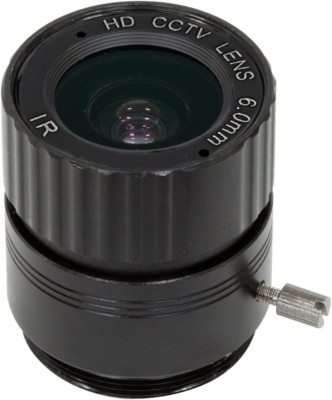 Lens for Raspberry Pi HQ Camera, Wide Angle Cs-Mount Lens, 6Mm Focal Length with