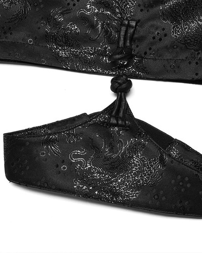 Punk Rave Daily Life Dark Lolita Chinese Dragon Cheonsam Suspender Strap Skirt - Picture 8 of 11