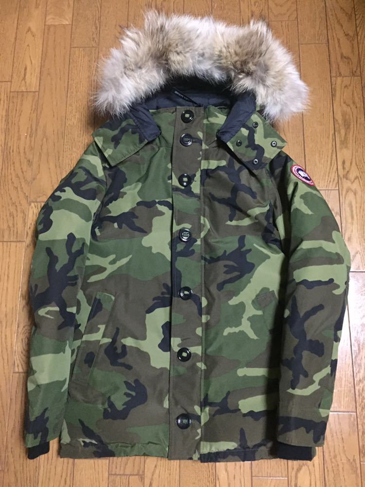 Unused Canada Goose Edifice Orford Down Jacket Classic Camo Size M Rare Model image 2
