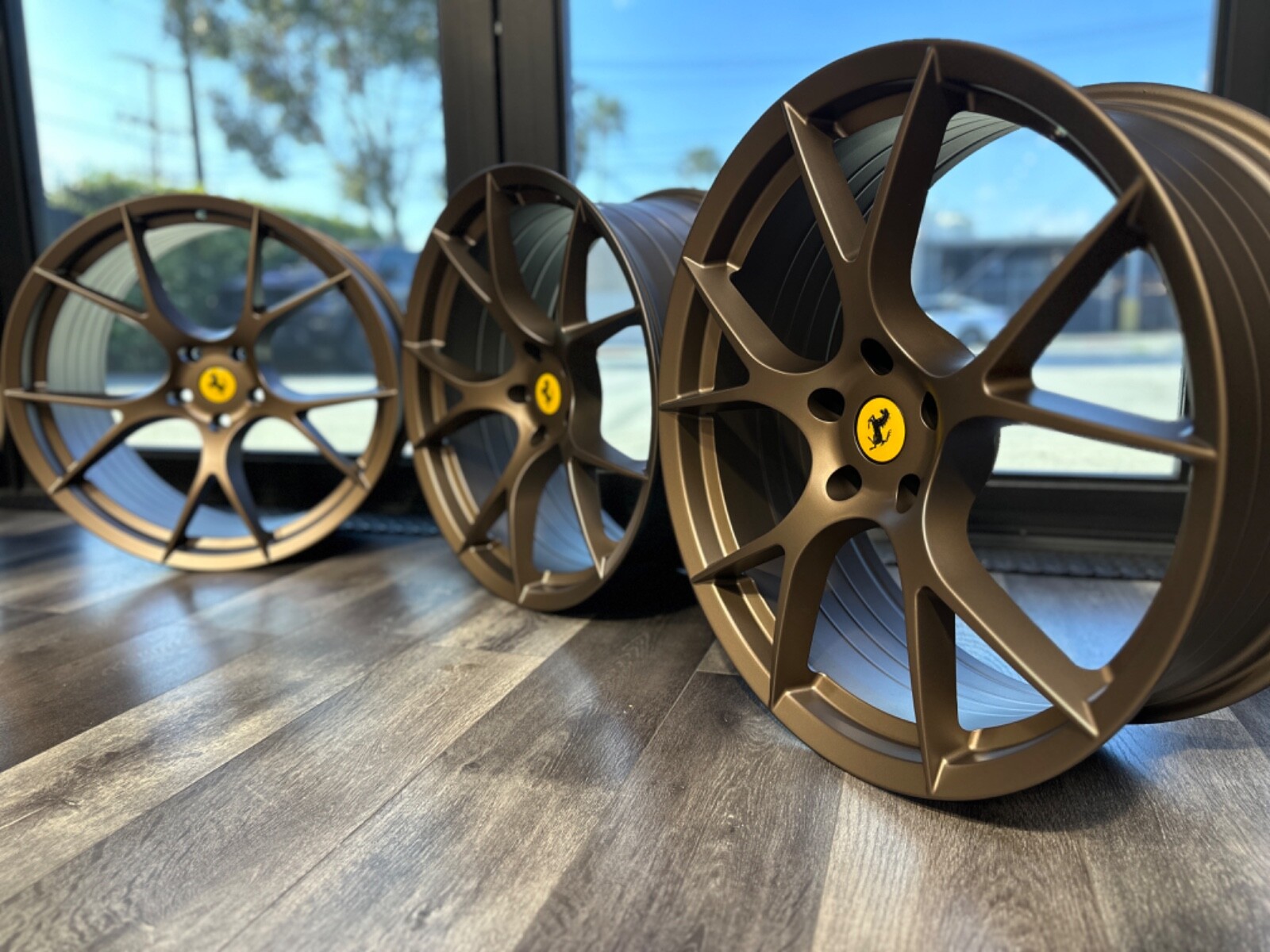 20" CUSTOM SPUN FORGED WHEELS RIMS 20X8.5/10.5 FOR FERRARI 458 COUPE & SPIDER