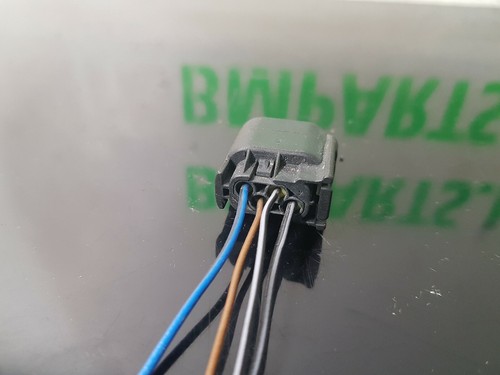USED GENUINE BMW 4 POL SOCKET (BLACK INSIDE) WITH 4 PINS AND WIRES/FAST DISPATCH - Picture 7 of 11