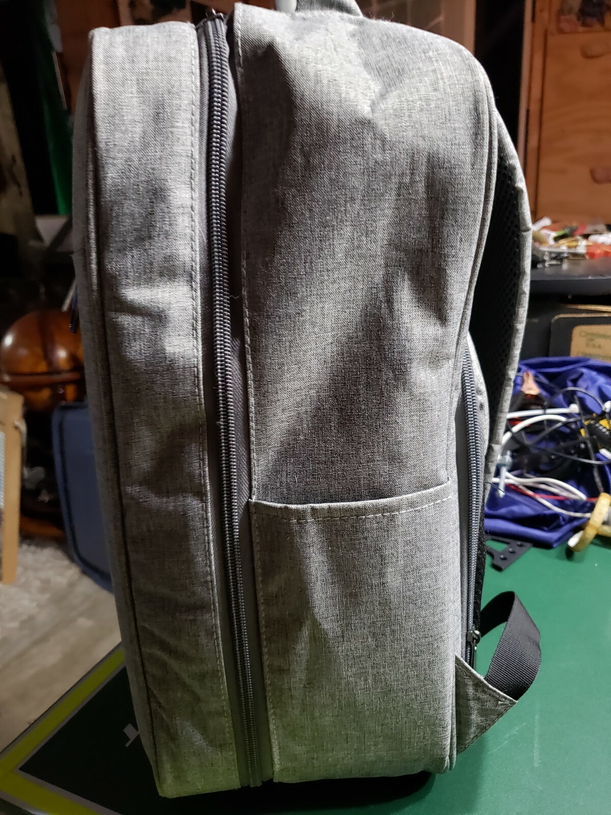 Tokky Backpack gray backpack pockets zippers padd… - image 4