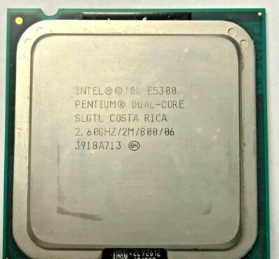 Intel Pentium Dual-Core Processor 2.60GHz 2MB 800MHz 1.36V Socket LGA775 SLGTL