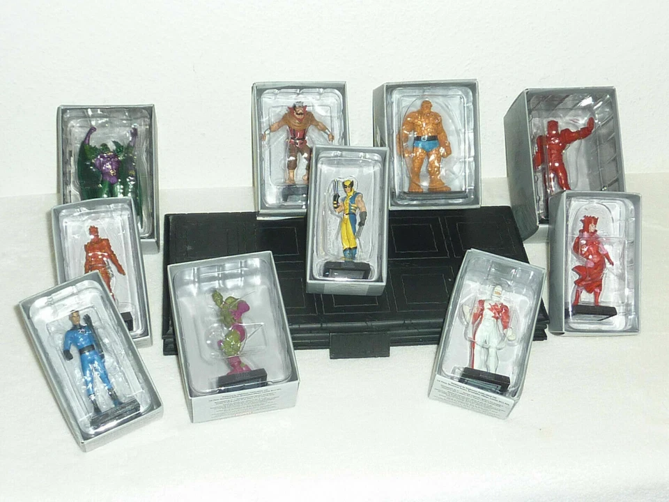 EAGLEMOSS Marvel Figuren Comic Action (Hochwertig aus Gießharz in Metalloptik) Neu vers.