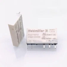 2PCS WEIDMULLER RSS113012 Power Relay 12VDC 5Pin 6A 250V