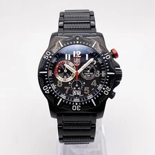 Luminox Navy Seal Dive 45mm Steel Black Dial Mens Quartz Watch XS.8362.RP