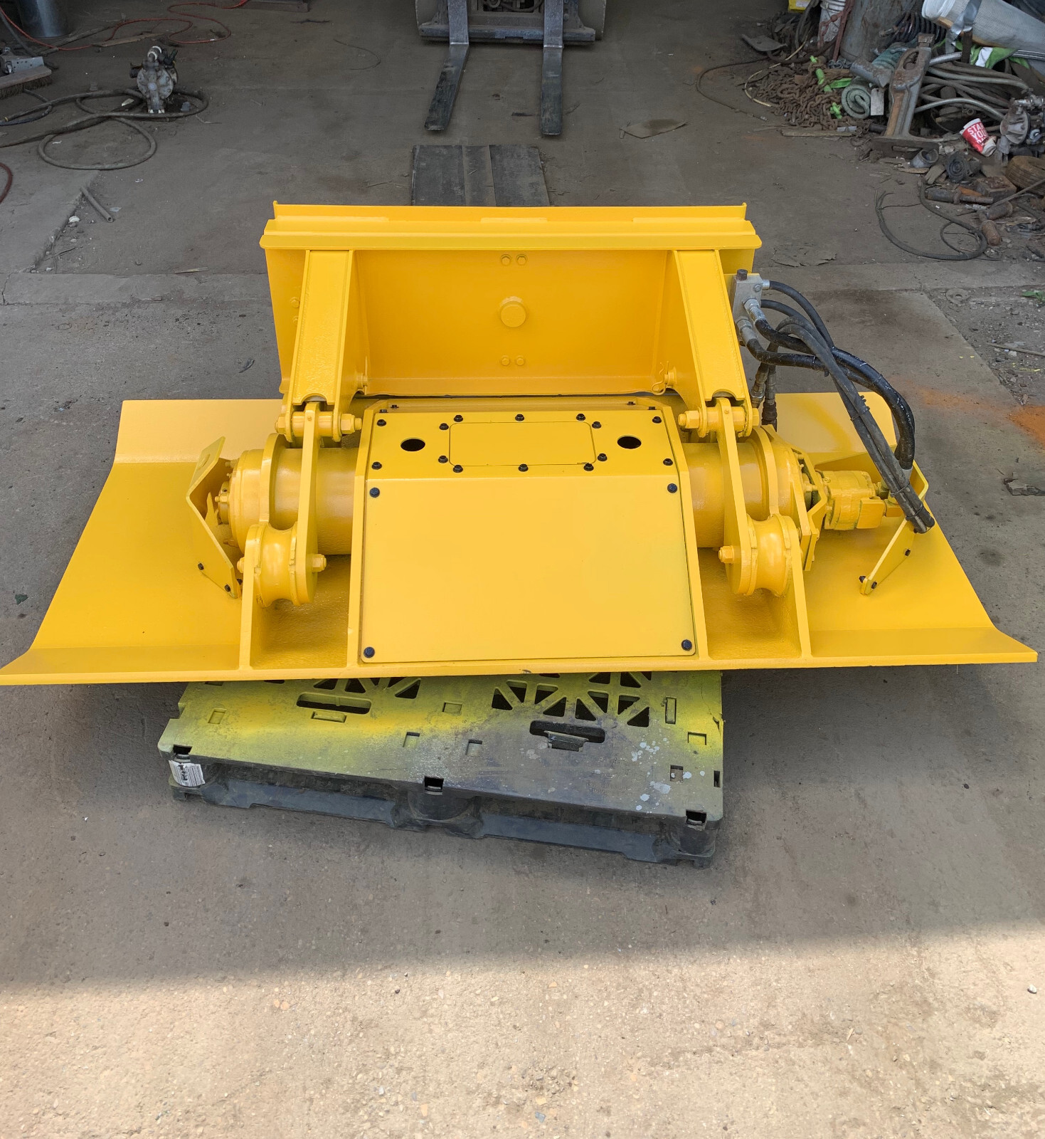 Skid Steer Compactor / Tamper 76 x 44 x 22 1576 Lbs. eBay