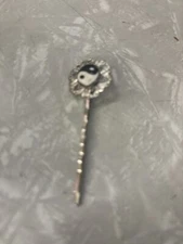 Vintage Bobby Pin Yin Yang Free Shipping