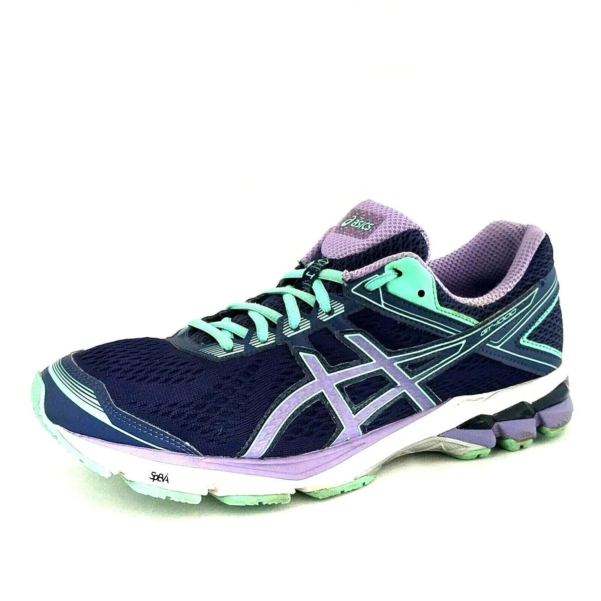 Ochtend periodieke Doornen ASICS GT-1000 Running Sneakers T5A7N Blue Purple Mesh Women&#039;s US 10.5  EU 42.5 | eBay