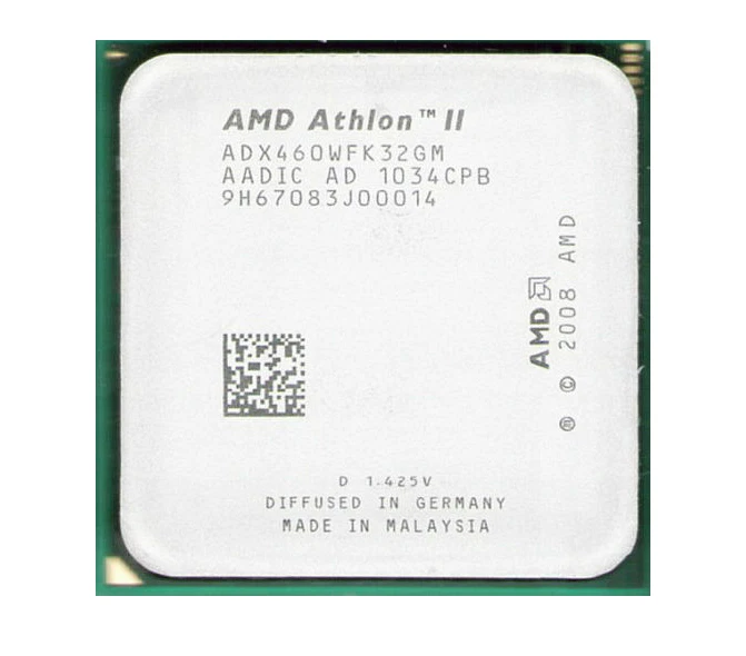 AMD Athlon II X3 460 ADX460WFK32GM 667/3.4 GHz Socket AM3 1.5 MB CPU Processor - Image 2 of 4