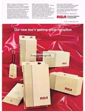 1971 RCA TV Antenna System Amplifiers Couplers transformers Vintage Ad 