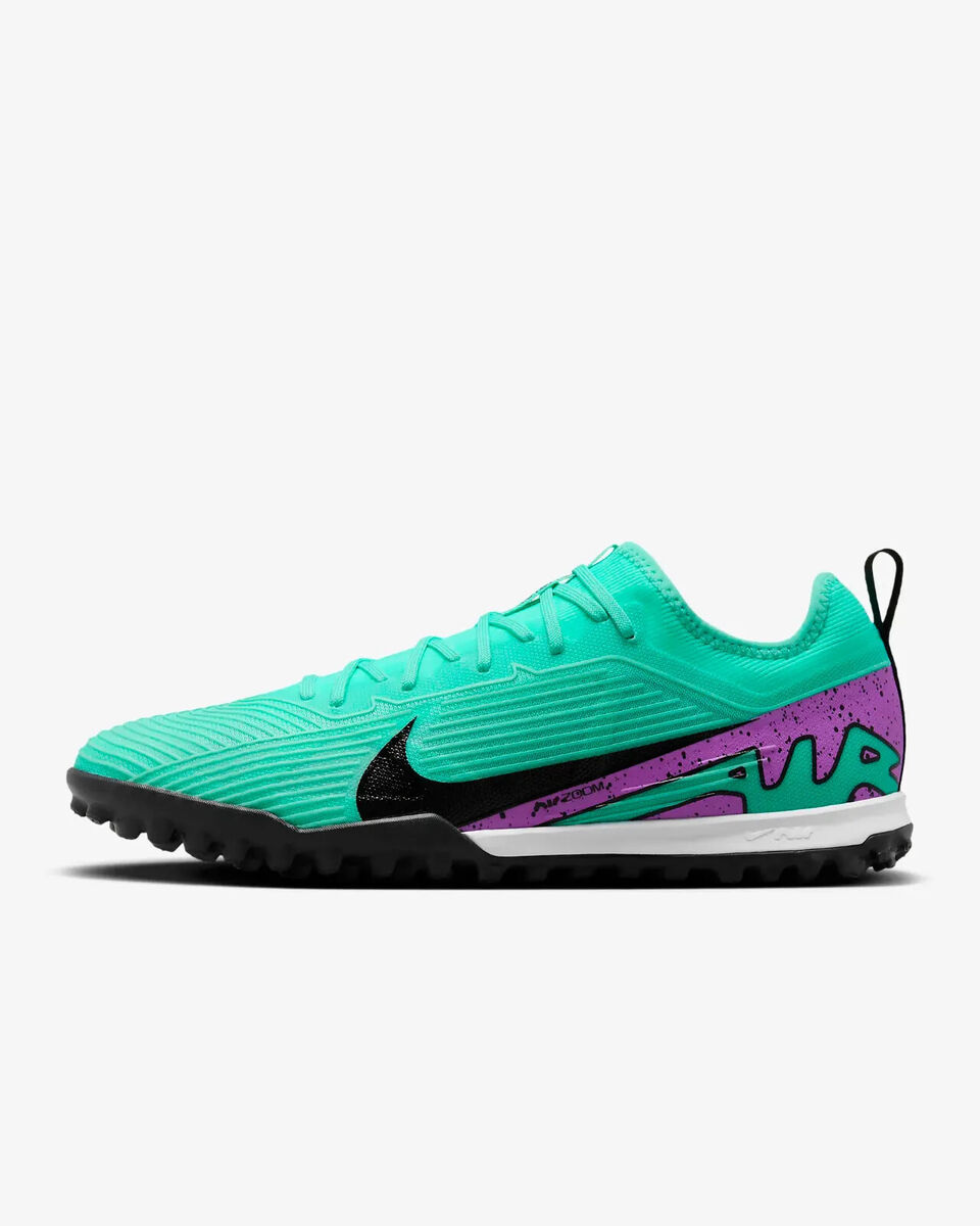 New Nike Zoom Mercurial Vapor 15 Pro TF Cleats - Hyper New Nike Zoom Mercurial Vapor 15 Pro TF Cleats - Hyper