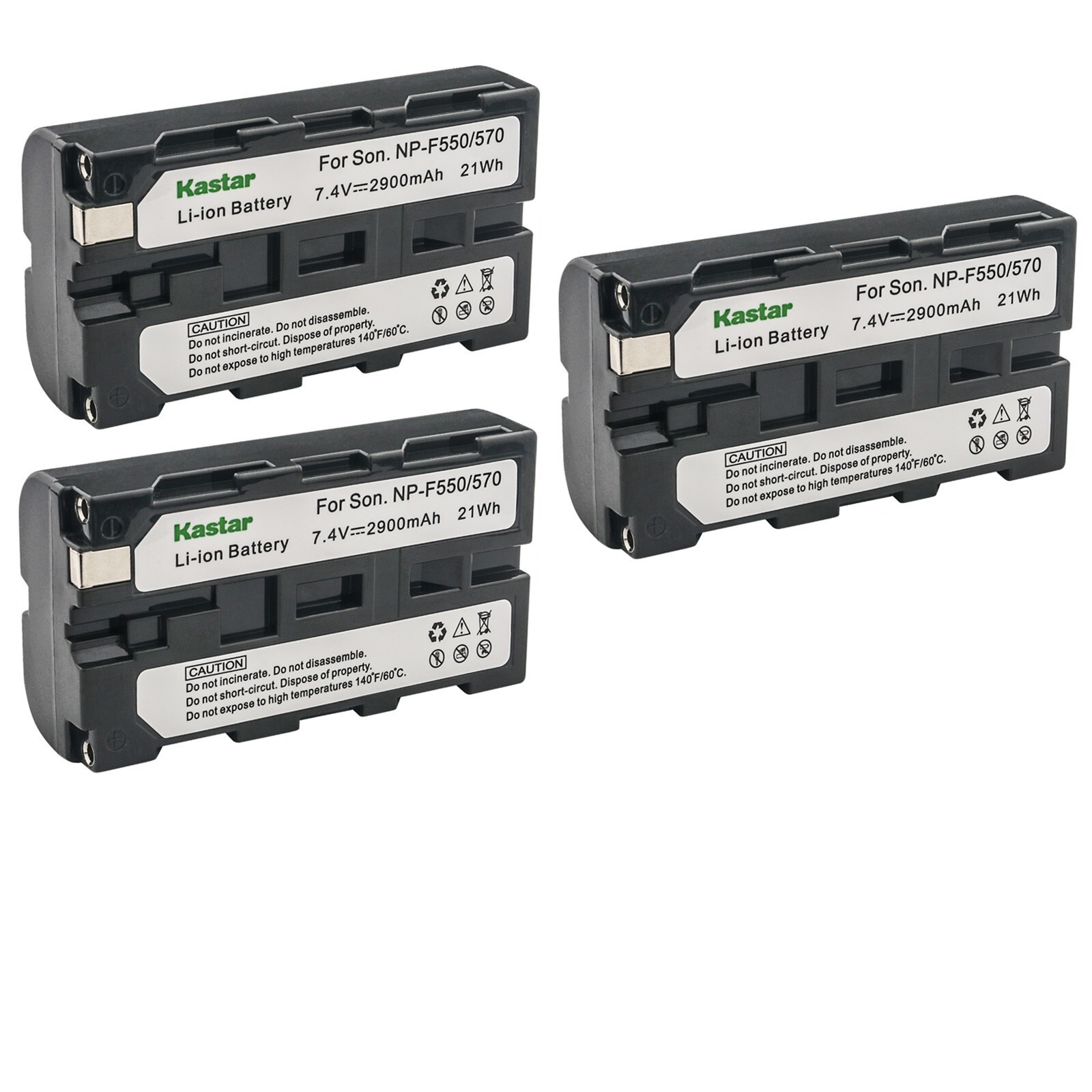 Kastar Replacement Battery for Sony NP-F330 NP-F550 NP-F570 