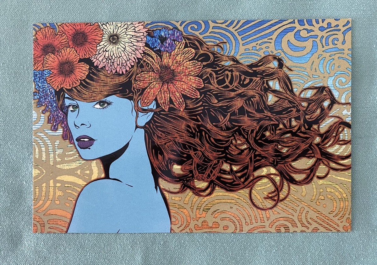 Chuck Sperry -- Naiad * LIMITED PRINT * Showcard - Muses