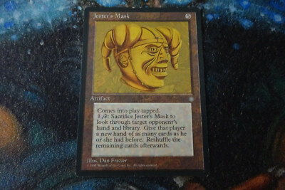 Magic the Gathering MTG - 1 x Jester's Mask - Ice Age - LP bis Ex