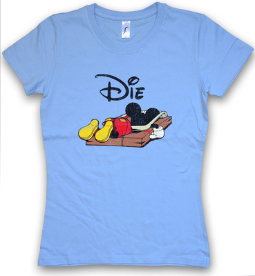 MOUSE TRAP T-SHIRT Comic Mickey Fun Die Dead | eBay