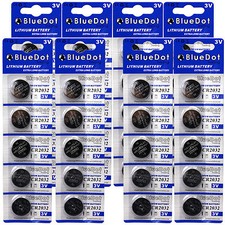 40 PCS CR2032 DL2032 Lithium Button Cell Battery FREE SH  ECR2032 5004LC 3 Volt