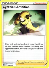 Pokemon Brilliant Stars Trainer Cynthia's Ambition Regular Uncommon