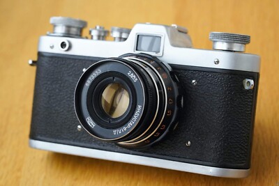 film scale camera FED-Zarya (dawn)  0051432 with Lanthanum coated optics